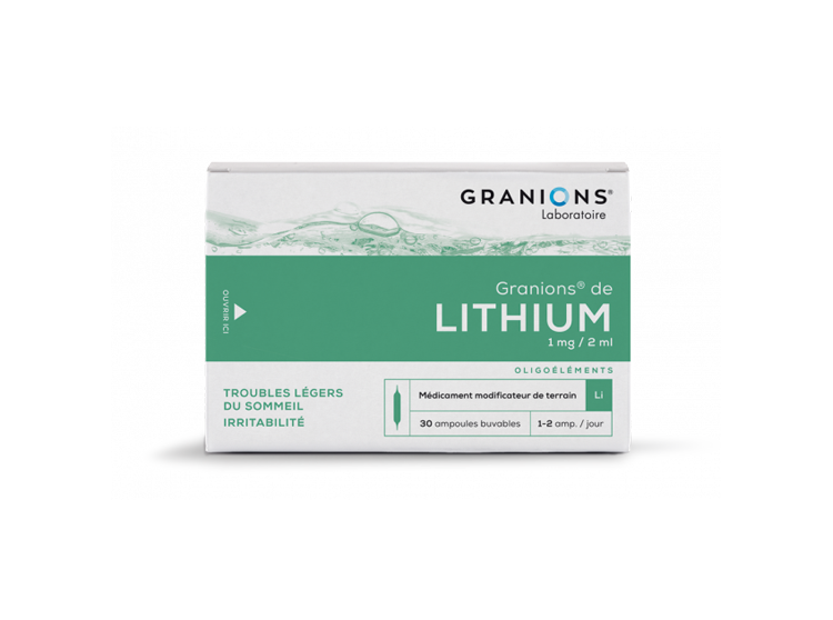 Lithium - x30 ampoules