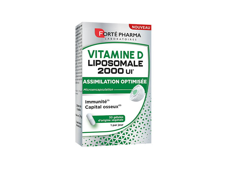 Forté Pharma Vitamine D Liposomale 2000 UI - 30 gélules
