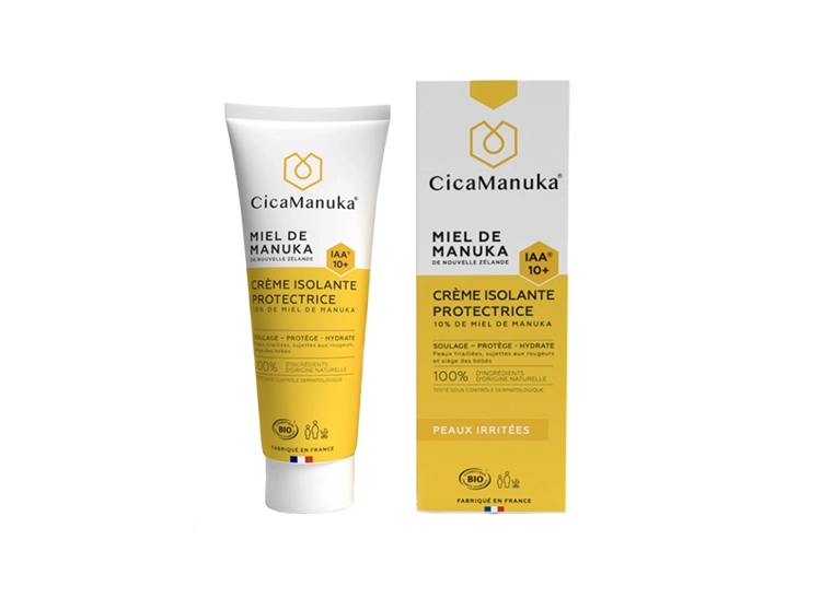 CicaManuka Miel de Manuka Crème isolante protectrice IAA10+ BIO - 75ml