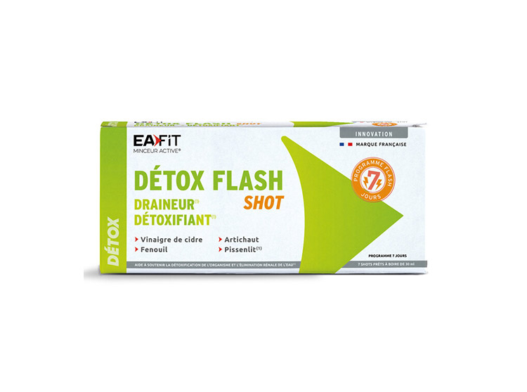 Detox Flash Shot - 7 shots à boire