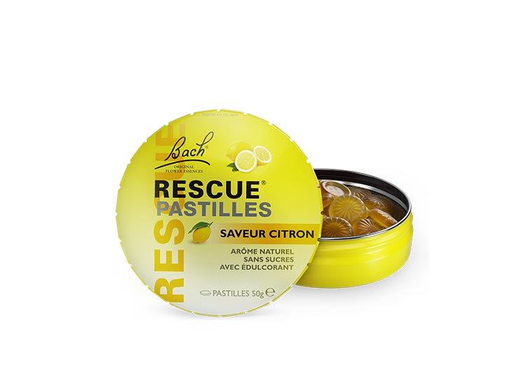 Bach Rescue Pastilles Citron - 50g