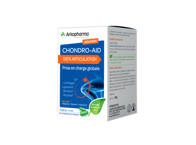 Arkopharma Chondro-aid 100% articulation - 60 gélules