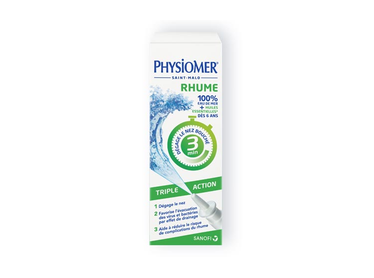 Physiomer Rhume Spray nasal Triple action - 20 ml