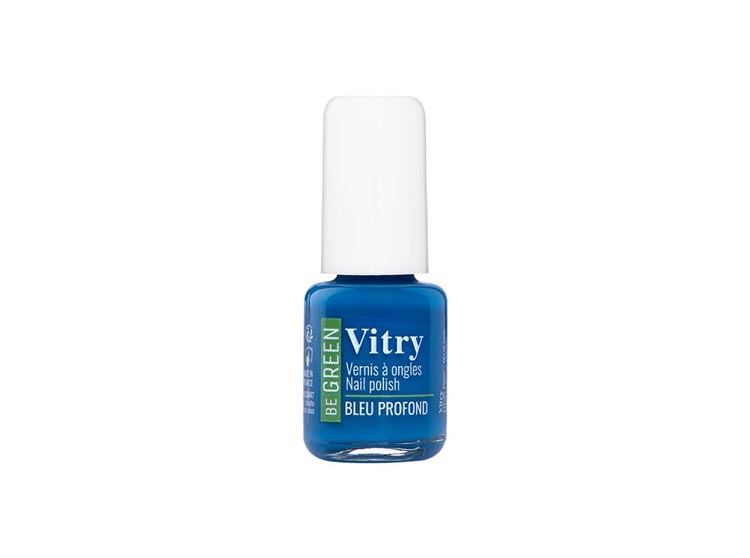 Vitry Vernis à Ongles Be Green n°113 Bleu profond - 6ml