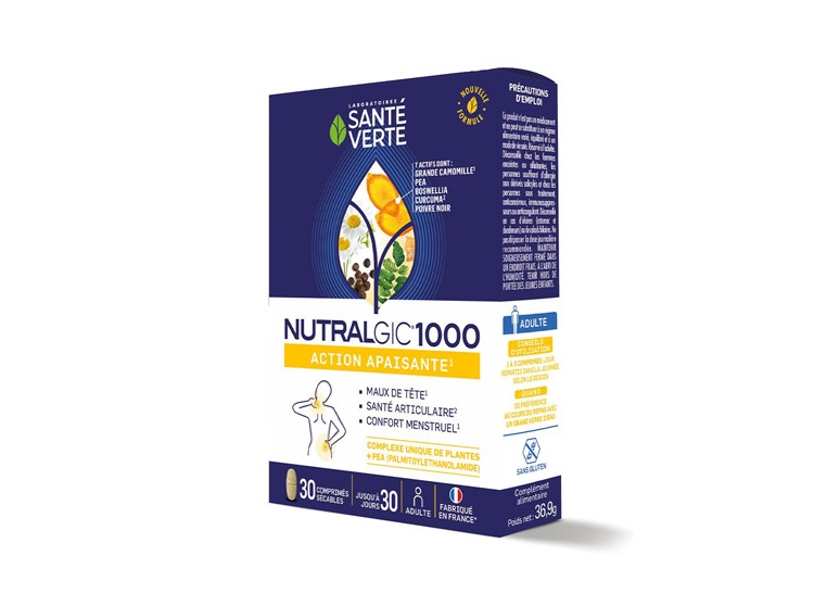 Santé Verte Nutralgic 1000 - 30 comprimés