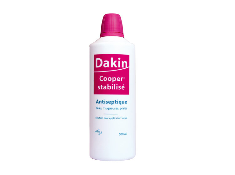 Dakin Cooper stabilisé - 500 ml