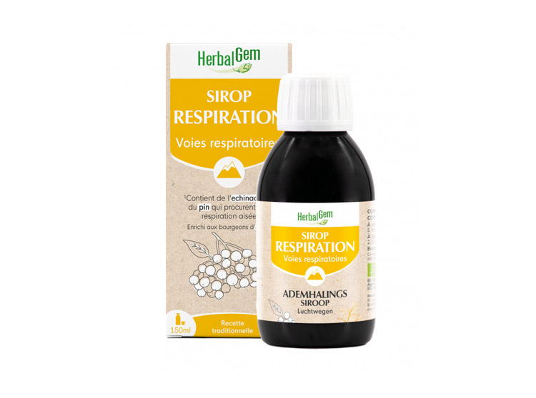 Herbalgem Sirop Respiration BIO - 150ml