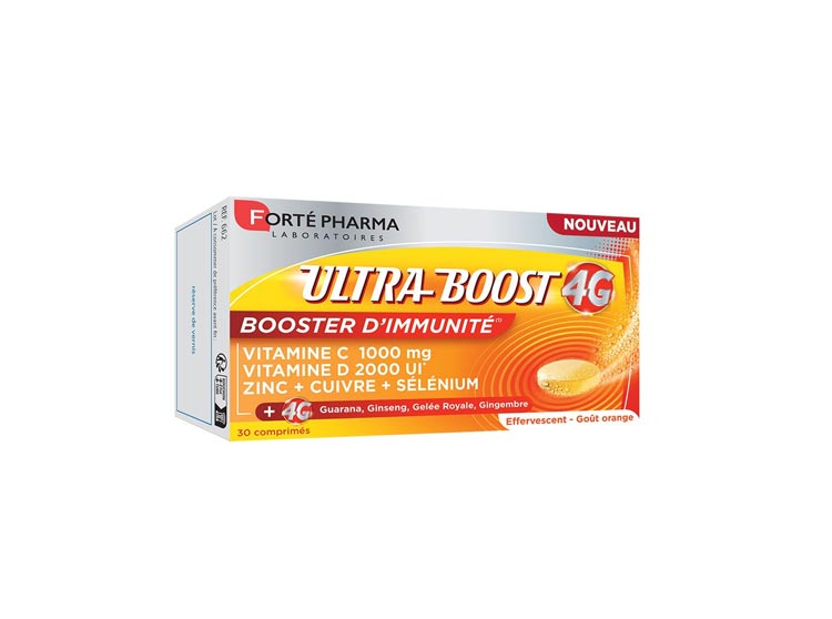 Forté Pharma Ultraboost Booster d'immunité 4G - 30 comprimés