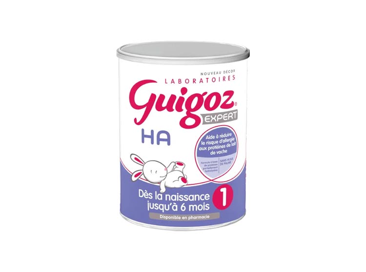 Guigoz Expert Hypoallergénique lait 1er âge - 800g - Pharmacie en ligne
