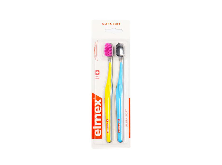Elmex brosse à dents ultra soft - x2