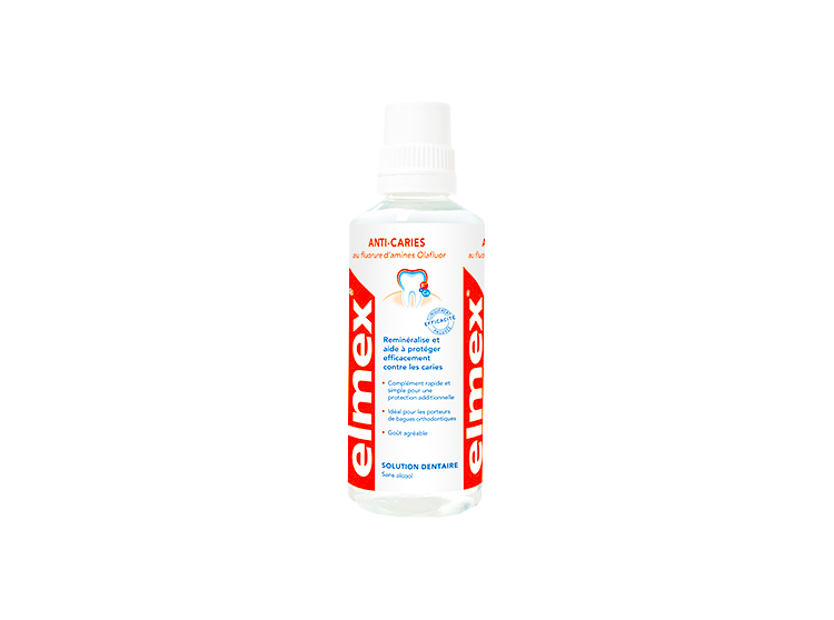 Elmex Solution dentaire anti-caries - 400ml