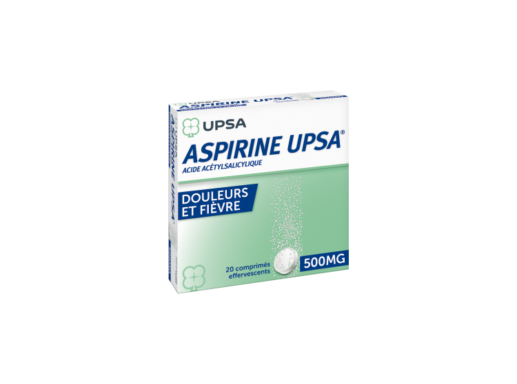 UPSA Aspirine 500mg - 20 comprimés effervescents