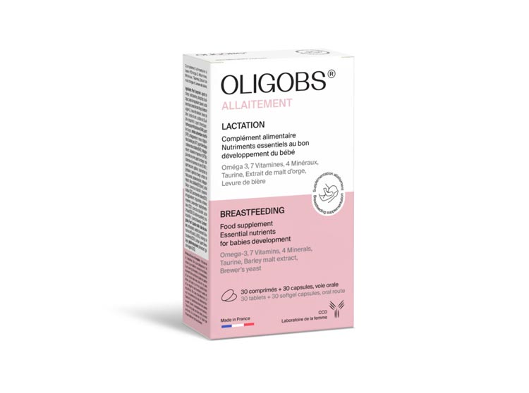 Oligobs allaitement - 30 comprimés + 30 gélules