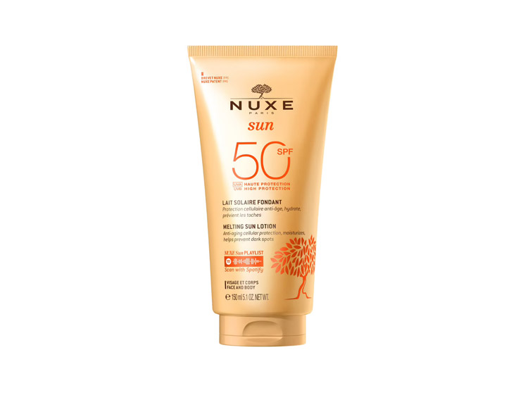 Nuxe Sun Lait fondant Haute protection SPF 50 - 150 ml