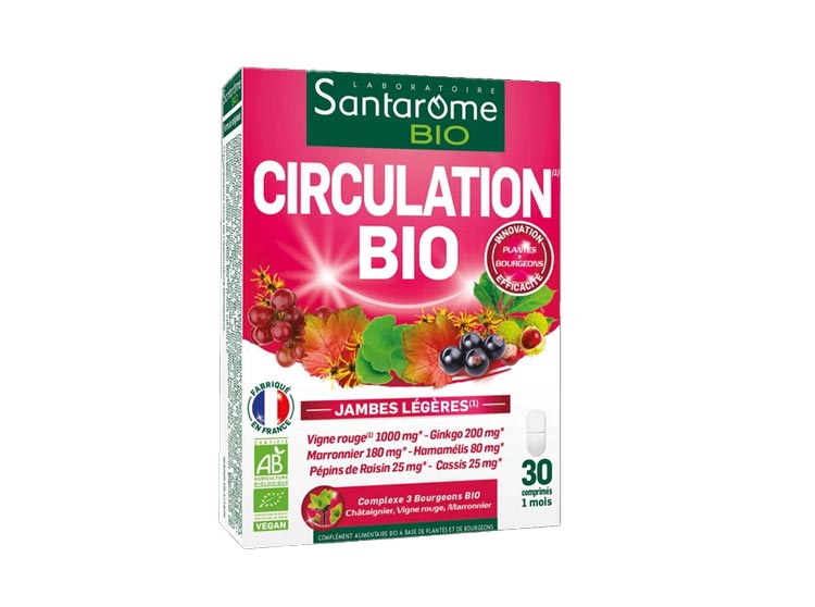 Santarome Bio Circulation BIO - 30 comprimés