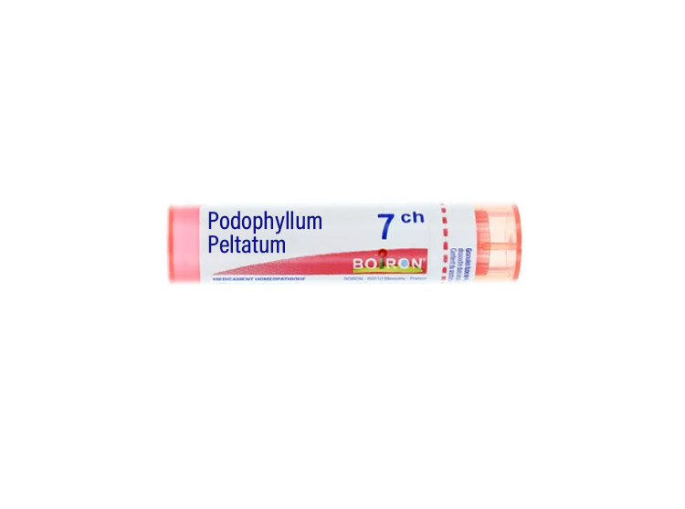Boiron Podophyllum Peltatum 7CH Tube - 4 g