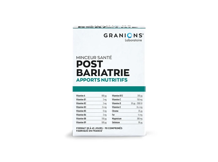Minceur Santé Post Bariatrie - 30 comprimés