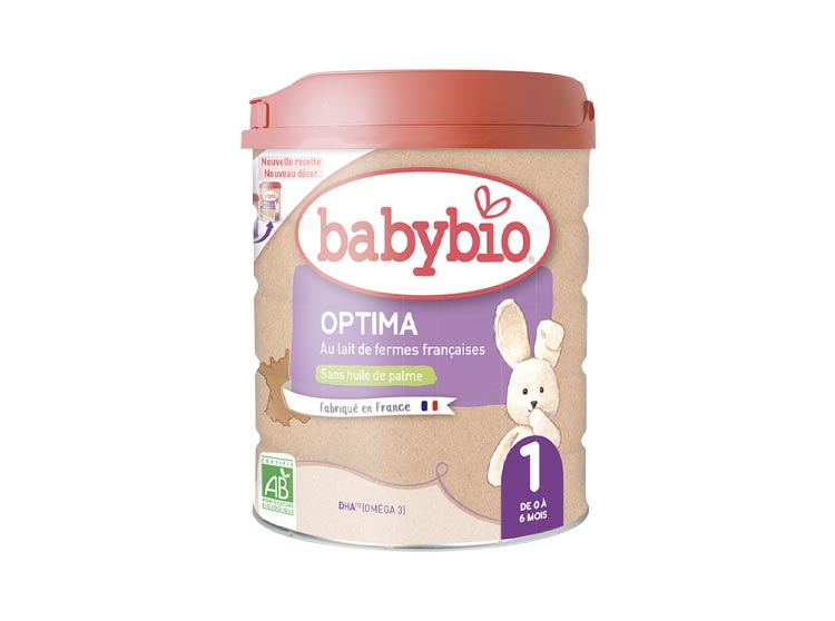 BabyBio Optima 1 Lait 1er âge BIO - 800g