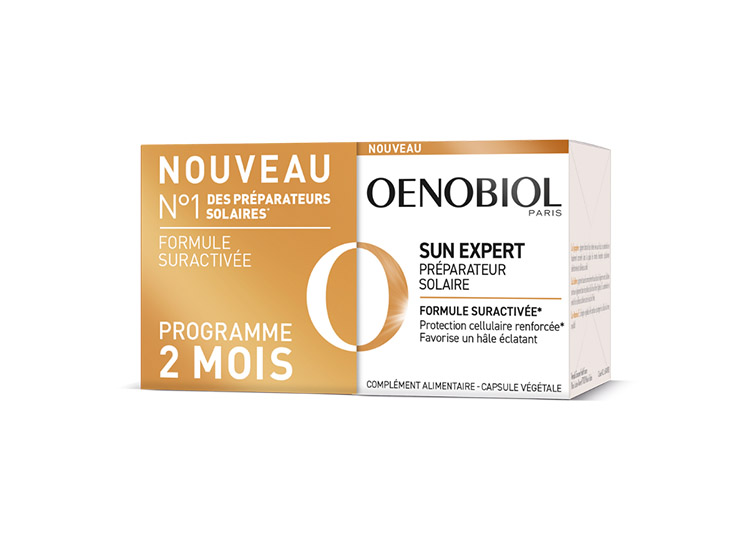 Oenobiol Sun expert Préparateur solaire - 2x30 capsules