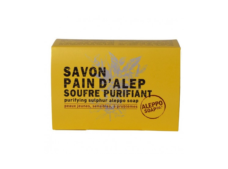 Aleppo soap co Savon pain d'Aliep soufre purifiant - 150g