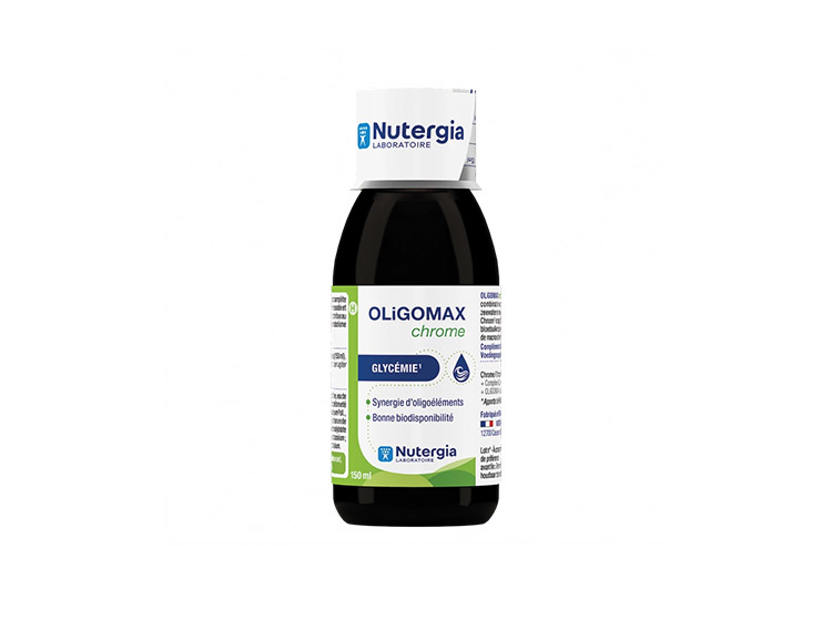Nutergia Oligomax Chrome Glycémie - 150ml