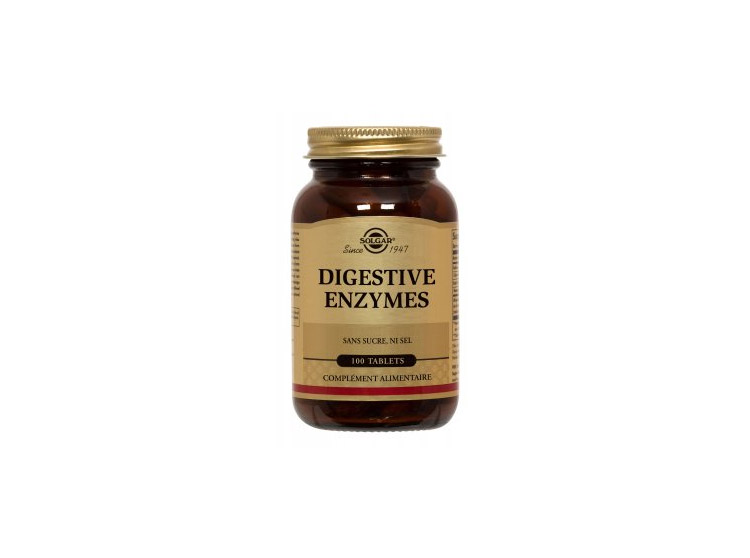 Solgar Digestive Enzymes - 100 comprimés