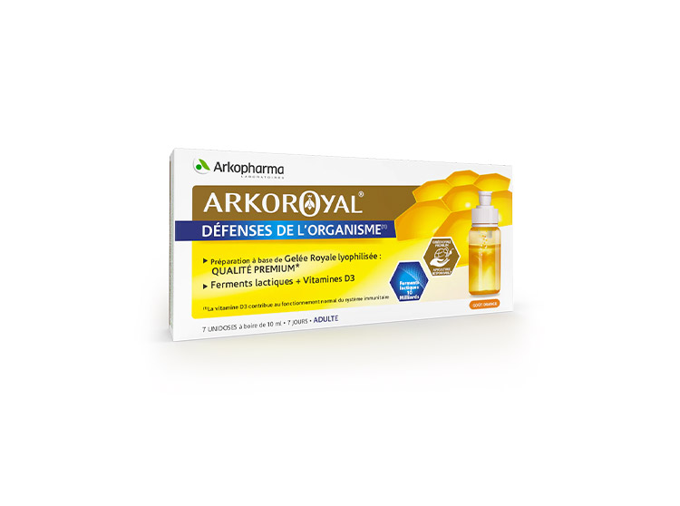 Arkopharma Arkoroyal Défenses de l'organisme - 7 unidoses