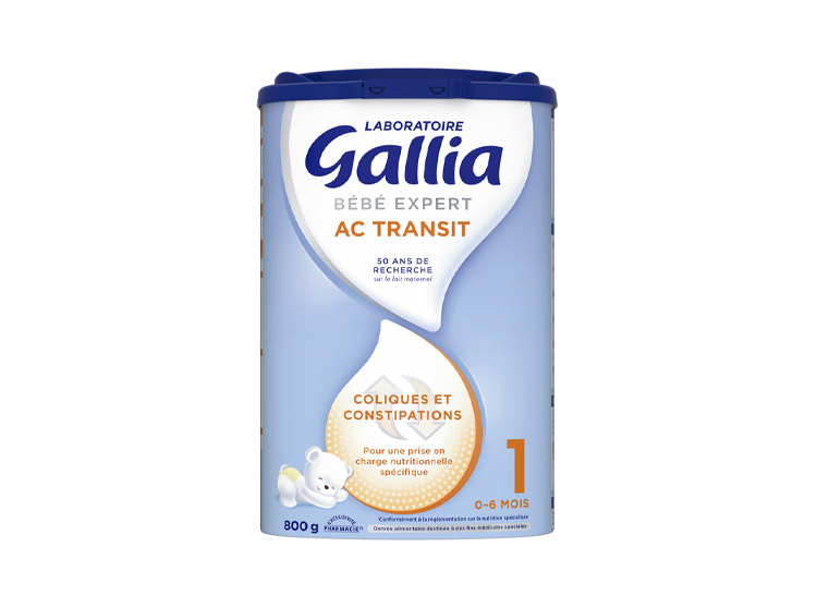 Gallia Bébé Expert AC Transit 1er âge - 800g
