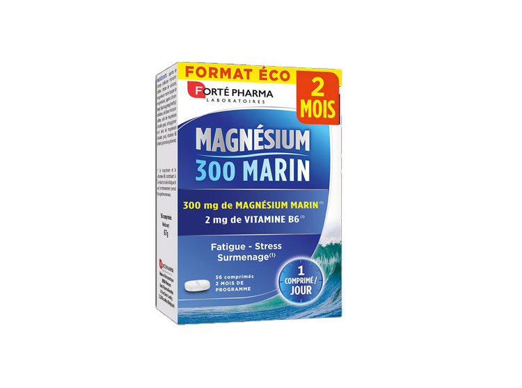 Magnésium 300 marin - 84 comprimés