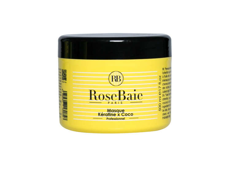 RoseBaie Kératine et à l’huile de Coco Masque - 500ml