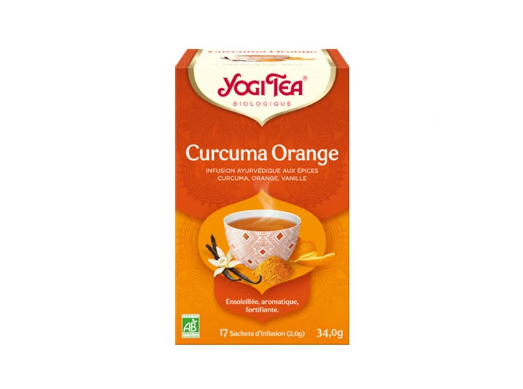 Yogi Tea Curcuma Orange BIO - 17 sachets