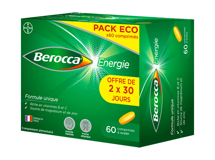 Berocca Energie - 60 comprimés à avaler