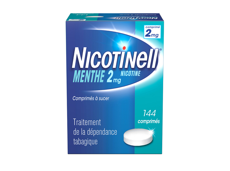 Nicotinell Comprimés Menthe 2mg - 144 comprimés à sucer