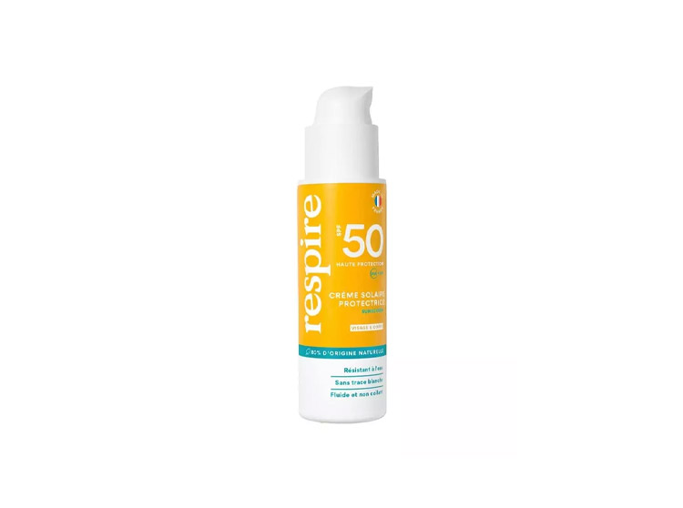 Respire Crème solaire Protectrice SPF 50 - 100ml