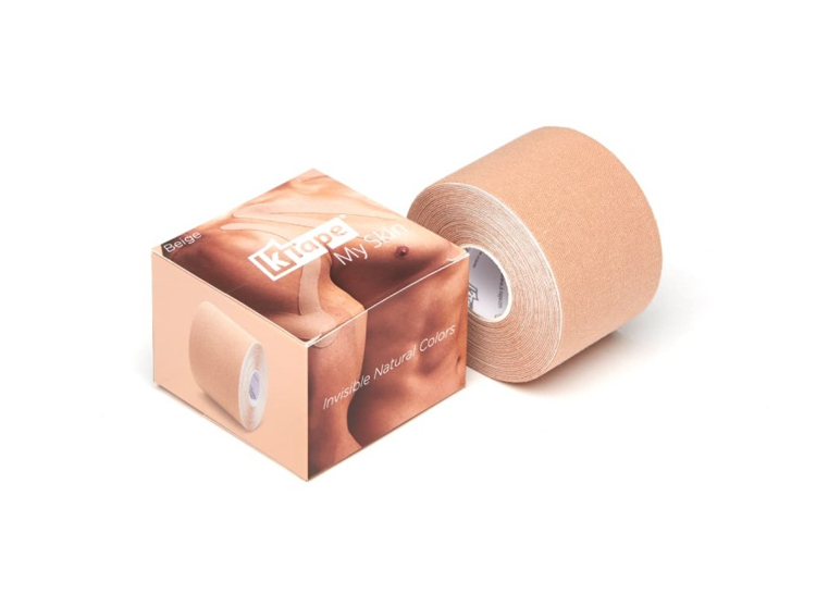 K-Tape my skin rouleau 50mm x 5m - beige invisible