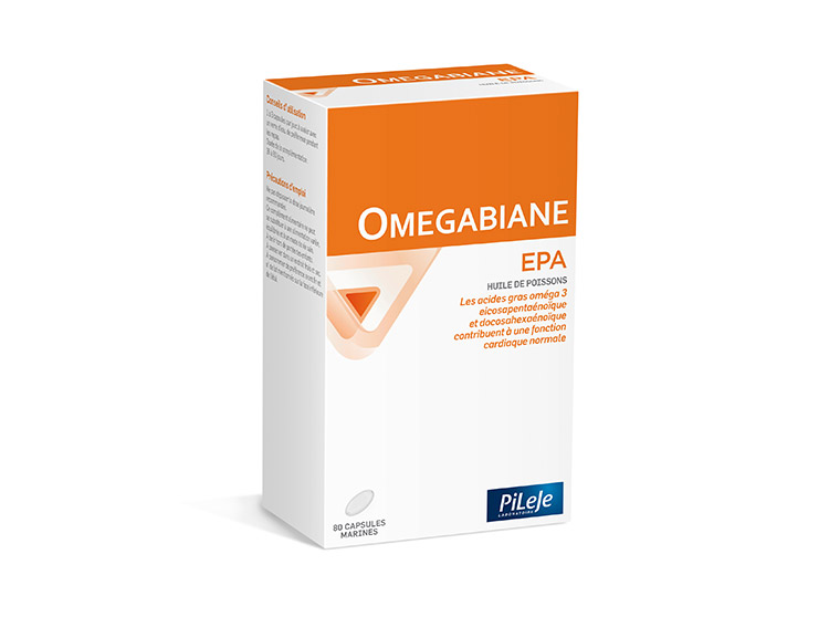 Pileje Omegabiane EPA - 80 capsules marines