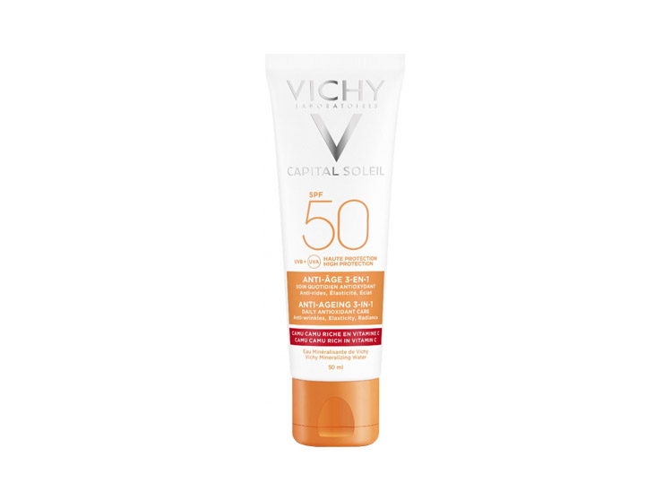 Vichy Capital Soleil Soin anti-âge antioxydant 3-en-1 SPF50 - 50ml