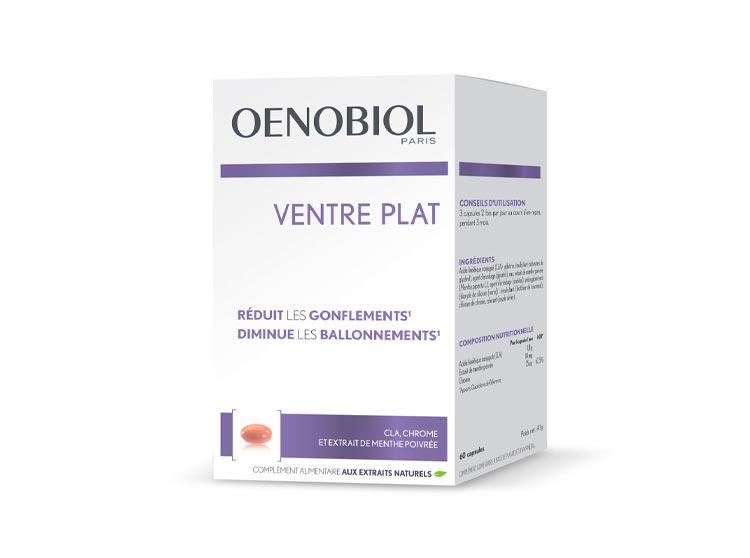 Oenobiol Ventre Plat - 60 capsules
