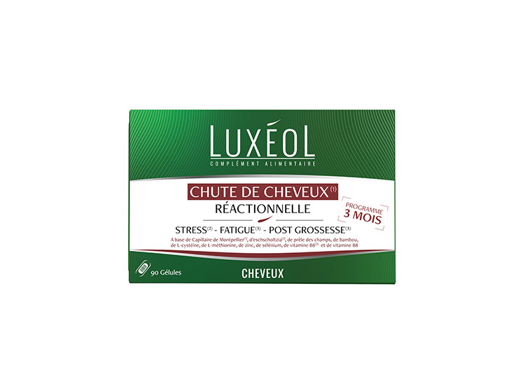 Luxeol Chute de Cheveux Reactionnelle - 30 gélules