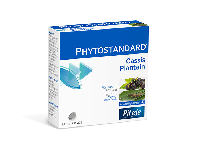 Pileje Phytostandard Cassis Plantain - 30 comprimés