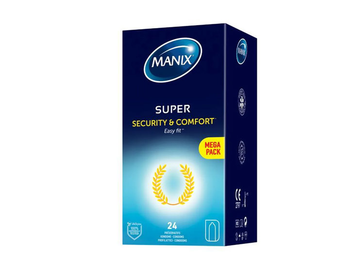 Manix Super Easy fit - 24 préservatifs