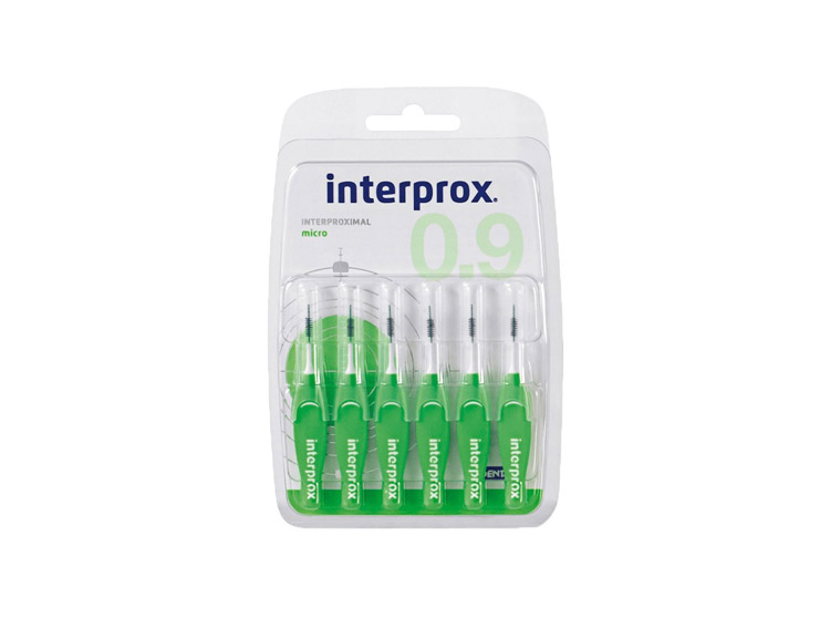 Interprox Micro Brossettes Interdentaires 0,9mm - 6 brossettes