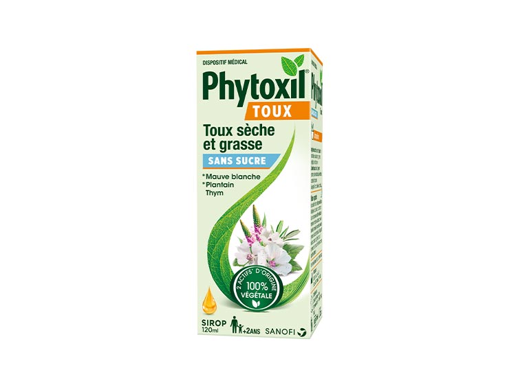 Phytoxil Sirop toux sans sucre - 120ml