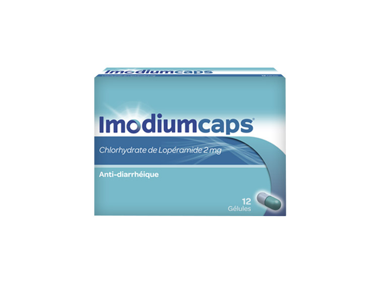 Imodiumcaps 2mg - 12 gélules