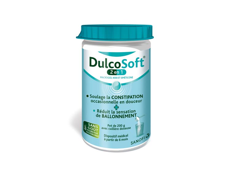 Dulcosoft 2en1 constipation et ballonements - 200g