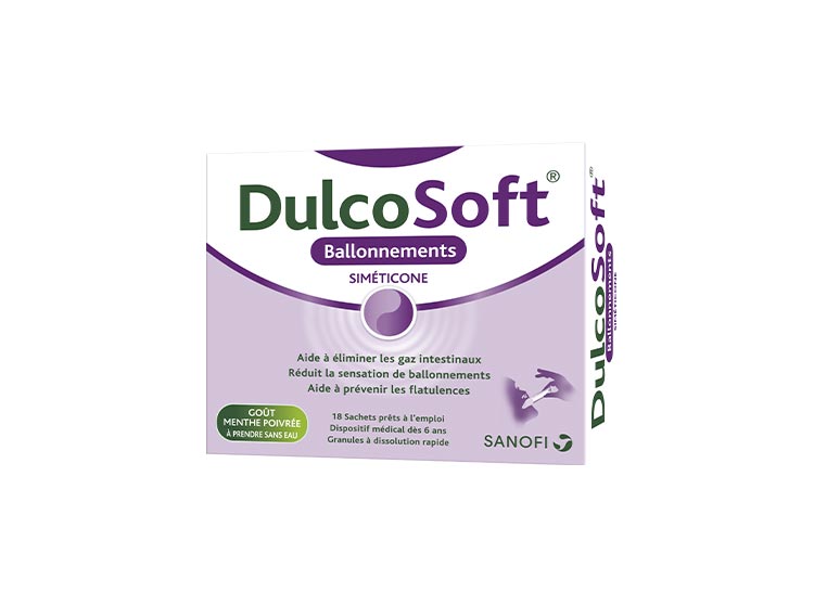 Dulcosoft Ballonnement 125 mg - 18 sachets